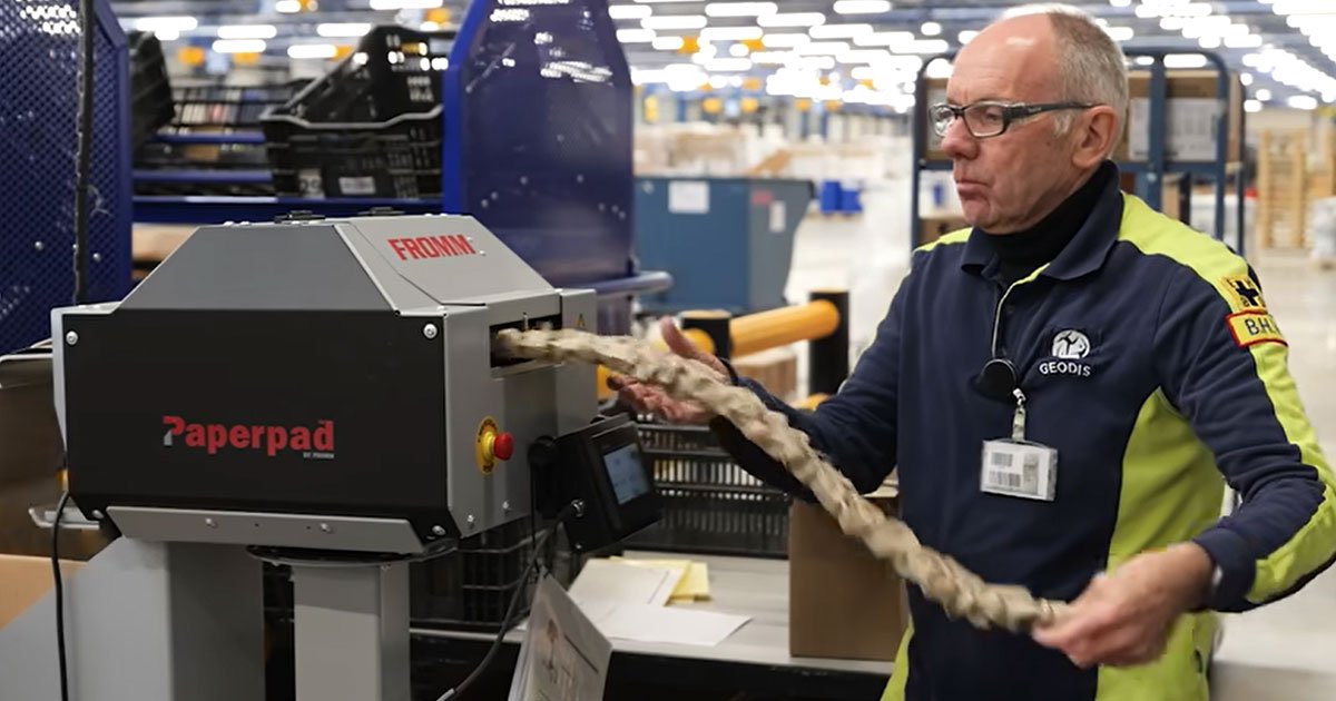 FROMM PaperPad PC1000 in action